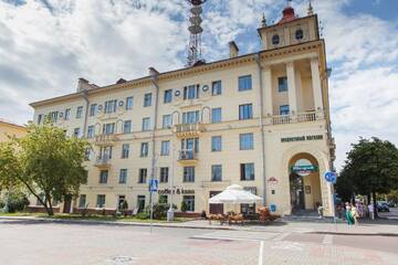 Фото номера Апартаменты с 1 спальней Апартаменты Apartment on ploshad Pobedi г. Минск 23