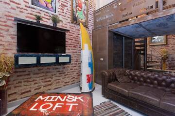 Фото номера Лофт Апартаменты Loft on Karla Marksa г. Минск 28