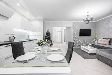 Фото номера Апартаменты с 3 спальнями Апартаменты Hi-Tech MGApartments г. Минск 13