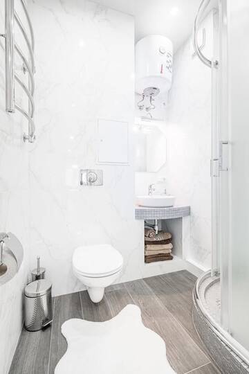 Фото номера Апартаменты с 3 спальнями Апартаменты Hi-Tech MGApartments г. Минск 6