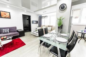 Фото номера Апартаменты Делюкс Апартаменты Hi-Tech MGApartments г. Минск 19