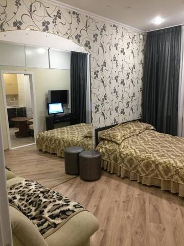 Фото номера Апартаменты с 1 спальней Апартаменты Apartment on Ploschad Pobedy г. Минск 13