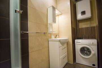 Фото номера Апартаменты с 1 спальней Апартаменты Aparton Hmelnickogo 2 г. Минск 6
