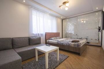 Фото номера Апартаменты с 1 спальней Апартаменты Aparton Zolotaya Gorka 6 г. Минск 8