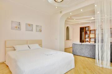 Фото номера Апартаменты с 3 спальнями Апарт-отели Aparthotel Capital Aparton г. Минск 6