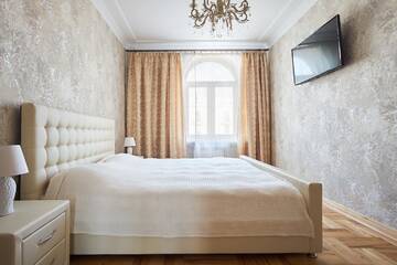 Фото номера Улучшенные апартаменты с сауной Апартаменты StudioMinsk 16 Apartments г. Минск 7