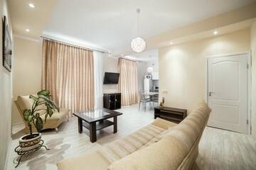 Фото номера Апартаменты с 1 спальней Апартаменты StudioMinsk 16 Apartments г. Минск 7