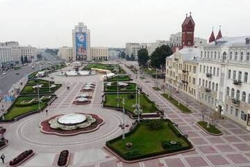 Фото номера Апартаменты Делюкс Апартаменты Kvartira Leningradskaya 1 г. Минск 41