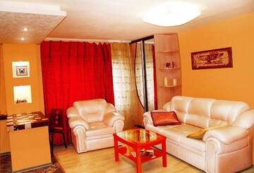 Фото номера Апартаменты Апартаменты Apartment Studio with Jacuzzi Kuybyshava 34 г. Минск 21