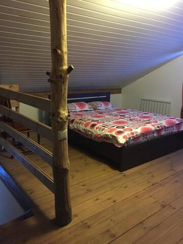 Фото номера Апартаменты - Двухуровневые Загородные дома House Lesnoy Apartment with Sauna г. Минск 12
