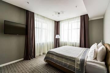 Фото номера Люкс с видом на реку Отель Willing Hotel г. Минск 4