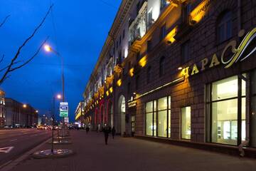 Фото номера Апартаменты Делюкс Апартаменты Apartment Karla Marksa 36 г. Минск 41