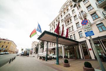 Фото номера Апартаменты Делюкс Апартаменты Apartment Karla Marksa 36 г. Минск 38