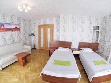 Фото номера Двухместный номер с 1 кроватью или 2 отдельными кроватями, общая ванная комната Гостевой дом Best Aparts г. Минск 7