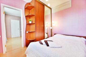 Фото номера Апартаменты с 1 спальней Апартаменты Aparton Nezavisimosti Prospekt 52/1 г. Минск 3