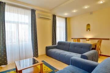 Фото номера Апартаменты с 1 спальней Апартаменты Aparton Nezavisimosti Prospekt 52/1 г. Минск 3