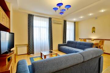 Фото номера Апартаменты с 1 спальней Апартаменты Aparton Nezavisimosti Prospekt 52/2 г. Минск 3