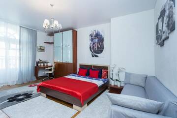 Фото номера Апартаменты Делюкс Апартаменты SkyTowerApartment г. Минск 7