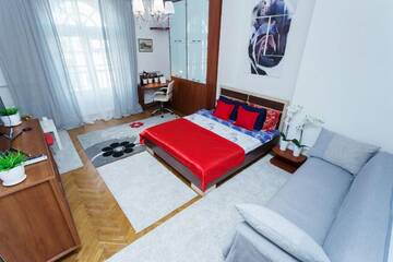 Фото номера Апартаменты Делюкс Апартаменты SkyTowerApartment г. Минск 47