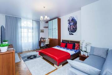 Фото номера Апартаменты Делюкс Апартаменты SkyTowerApartment г. Минск 41