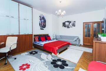 Фото номера Апартаменты Делюкс Апартаменты SkyTowerApartment г. Минск 10