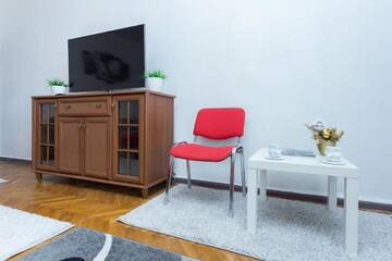 Фото номера Апартаменты Делюкс Апартаменты SkyTowerApartment г. Минск 11