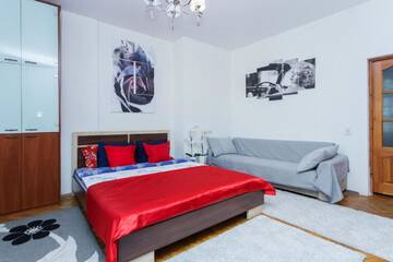 Фото номера Апартаменты Делюкс Апартаменты SkyTowerApartment г. Минск 6