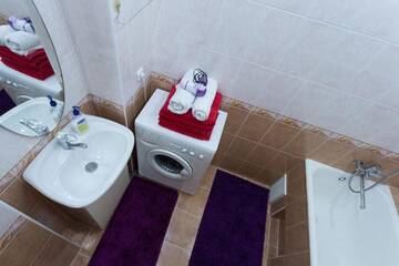 Фото номера Апартаменты Делюкс Апартаменты SkyTowerApartment г. Минск 33