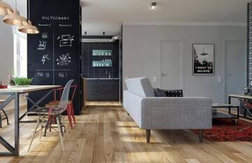 Фото номера Апартаменты с 1 спальней Апартаменты Apartments in Loft style г. Минск 22