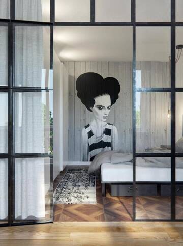 Фото номера Апартаменты с 1 спальней Апартаменты Apartments in Loft style г. Минск 7