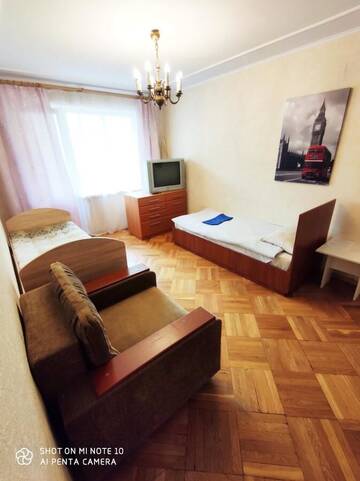 Фото номера Односпальная кровать в общем номере с 4 кроватями Гостевой дом Guest House Top Aparts г. Минск 2
