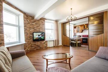 Фото номера Апартаменты с 2 спальнями Апартаменты Romanovskaya Sloboda 1 г. Минск 5