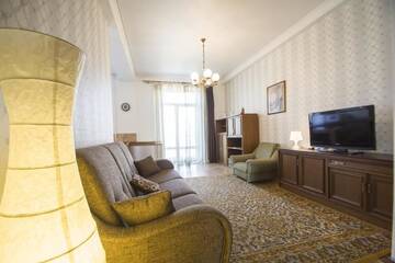 Фото номера Апартаменты с 2 спальнями Апартаменты Romanovskaya Sloboda 1 г. Минск 11