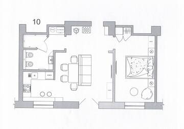 Фото номера Апартаменты Делюкс Апартаменты VIP European Style Apartment г. Минск 28