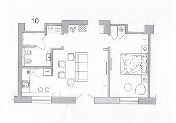 Фото номера Апартаменты Делюкс Апартаменты VIP European Style Apartment г. Минск 22