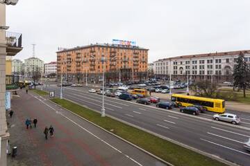 Фото номера Апартаменты Апартаменты ElenBach 7 проспект Независимости 48 г. Минск 2