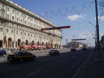 Фото номера Апартаменты с балконом Апартаменты Classic Center Apartments г. Минск 8