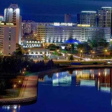 Фото Апартаменты Большая квартира с панорамным видом из окна г. Минск 4