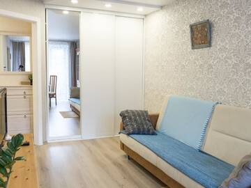 Фото номера Апартаменты с 1 спальней Апартаменты Metro Academia Centre г. Минск 7