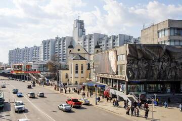 Фото номера Апартаменты с 1 спальней Апартаменты Apartments on Nemiga г. Минск 17