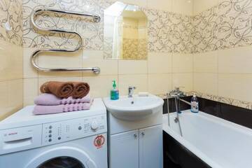 Фото номера Апартаменты с 2 спальнями Апартаменты Minsk Apartment 145 г. Минск 39