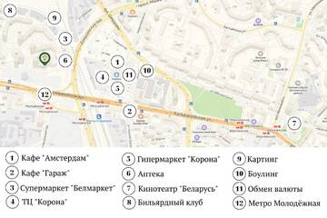 Фото номера Апартаменты Апартаменты Apartment Roomer 13 г. Минск 23