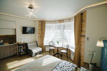 Фото номера Апартаменты с видом на озеро Апартаменты VIP Studio on E. Polotskoy 5 г. Минск 78