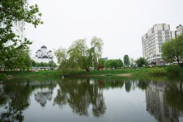 Фото номера Апартаменты с видом на озеро Апартаменты VIP Studio on E. Polotskoy 5 г. Минск 20