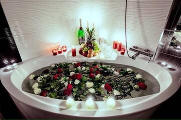 Фото номера Апартаменты с 1 спальней Апартаменты Lux Nezavisimosti,12 with Jacuzzi г. Минск 36