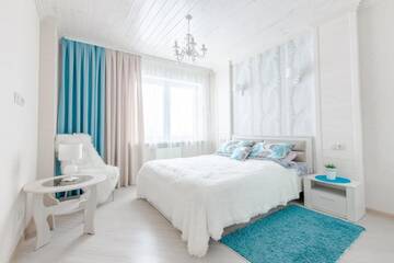 Фото номера Апартаменты с 2 спальнями Апартаменты MGApartments 3 rooms Premium NEW г. Минск 25