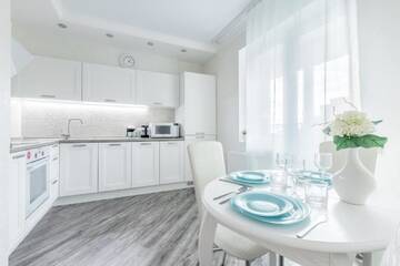 Фото номера Апартаменты с 1 спальней Апартаменты MGApartments 3 rooms Premium NEW г. Минск 14