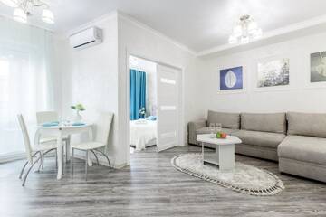Фото номера Апартаменты с 1 спальней Апартаменты MGApartments 3 rooms Premium NEW г. Минск 11