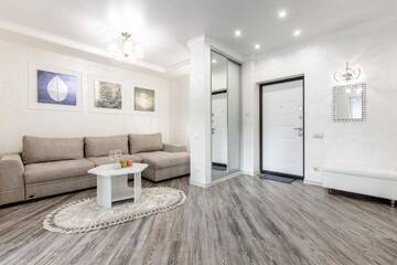 Фото номера Апартаменты с 1 спальней Апартаменты MGApartments 3 rooms Premium NEW г. Минск 12