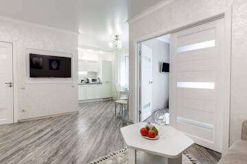 Фото номера Апартаменты с 1 спальней Апартаменты MGApartments 3 rooms Premium NEW г. Минск 13